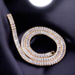 baguette diamond tennis chain necklace (4)