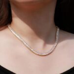 baguette diamond tennis chain necklace (5)