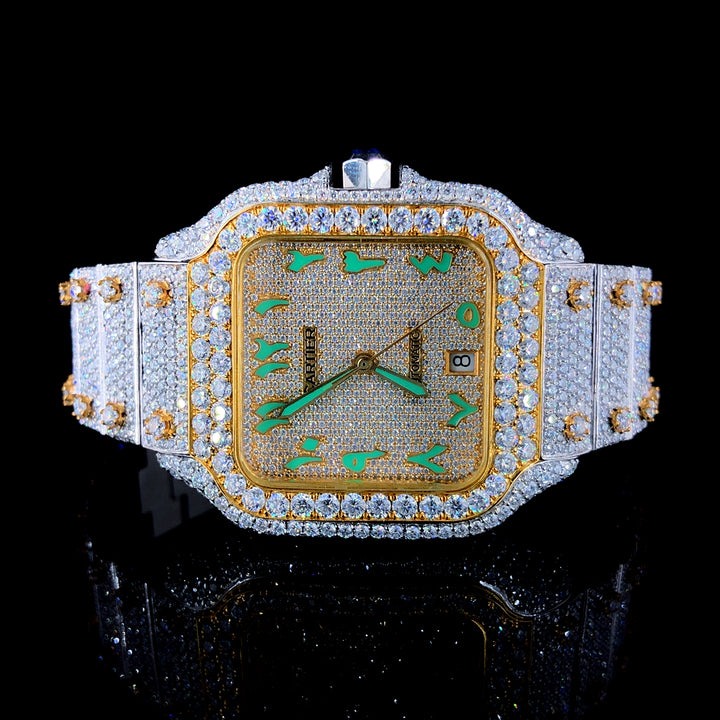 Luxury VVS Moissanite Watch for Men