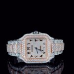 Rose Gold Radiance Arabic Diamond Watch