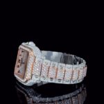 Rose Gold Radiance Arabic Diamond Watch