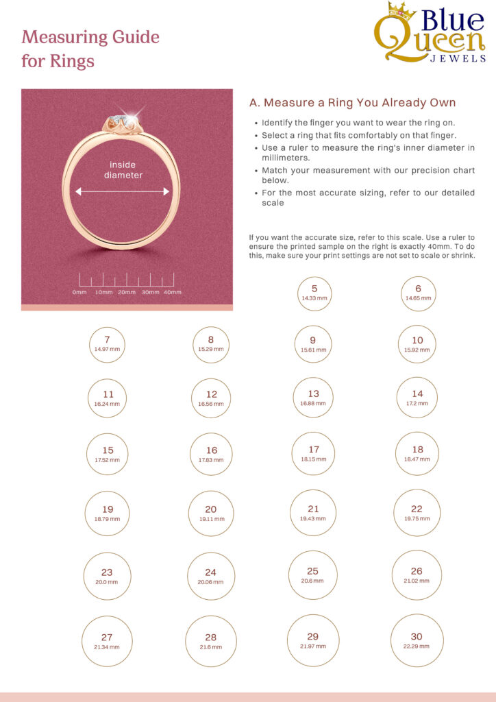 Ring Size Chart