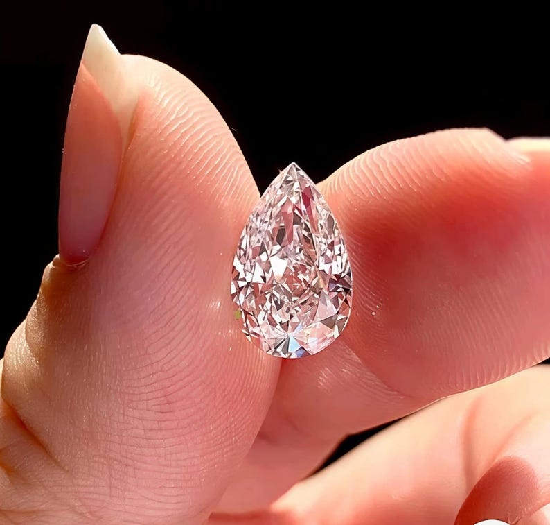 lab grown pear cut diamond (12)