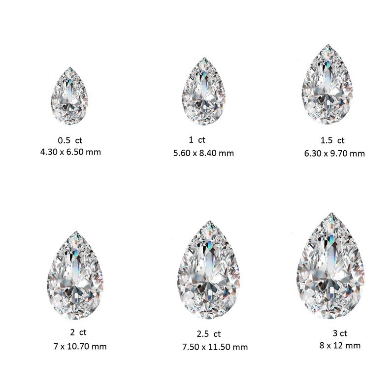 lab grown pear cut diamond (3)
