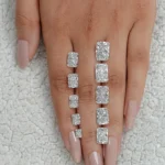 radiant cut lab grown diamond
