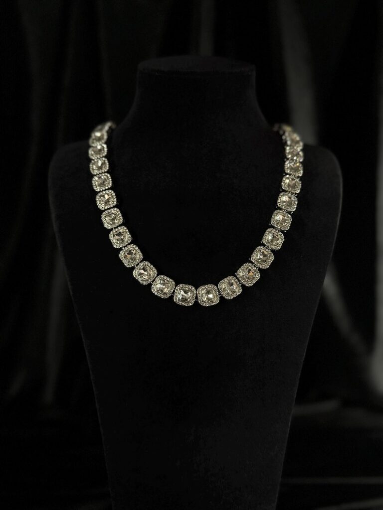 silver tennis chain necklace (4)