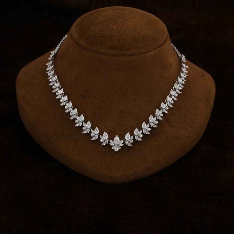 Natural Diamond Necklace 01