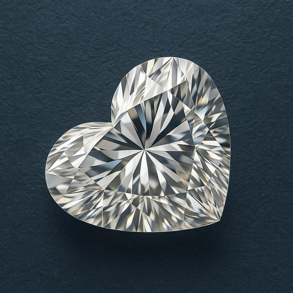 heart shaped diamond 2