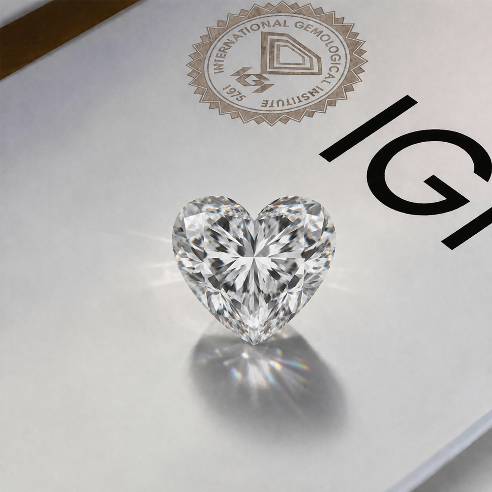 heart shaped diamond