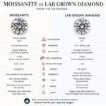 moissanite vs lab grown diamond